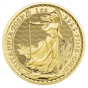 1 troy ounce gouden Britannia munt 2023