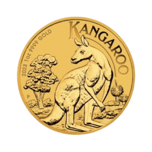 1 troy ounce gouden Kangaroo munt 2023 voorkant