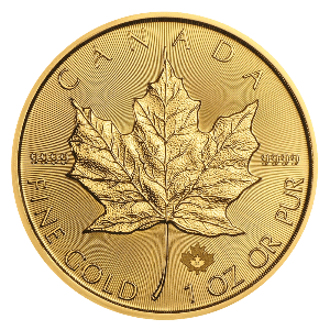 Gouden Maple Leaf munt 2021 kopen