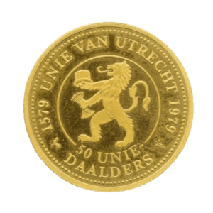 Gouden munt Unie van Utrecht 1979 voorkant