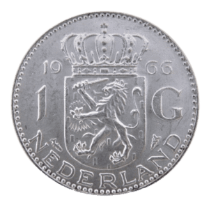 Zilveren gulden munten 50 stuks kopen