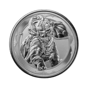 Gibraltar War Elephant 1 troy ounce zilveren munt 2023
